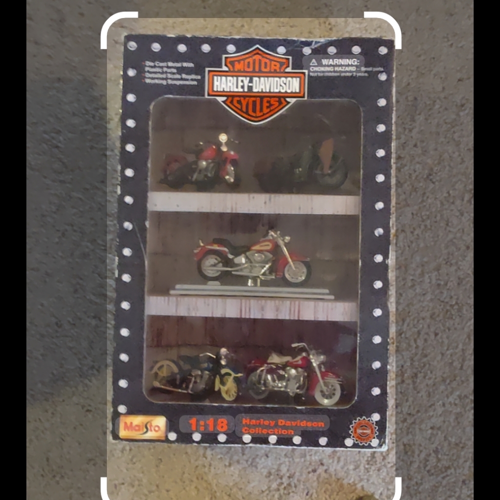 Harley-davidson motorcycles. Gift pack
